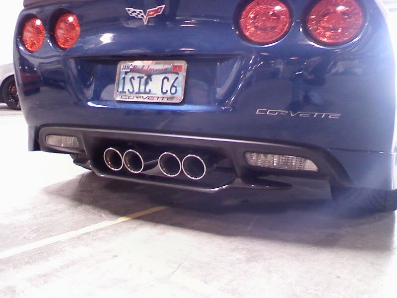 C6 / Z06 / Grand Sport / ZR1 Corvette Carbon Fiber Rear Diffuser Spoiler